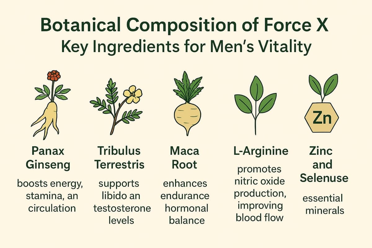 Force X Ingredients — Evidence Library