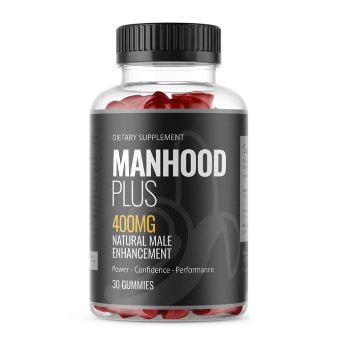 Manhood Plus Gummies pack