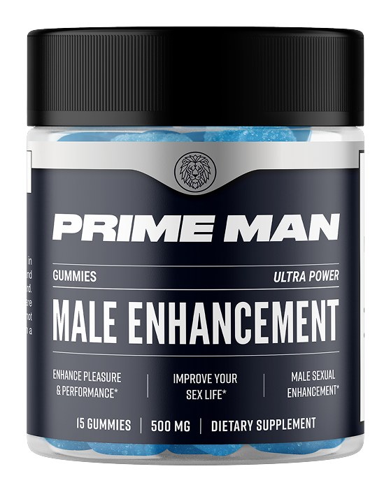 PRIME MAN Gummies pack